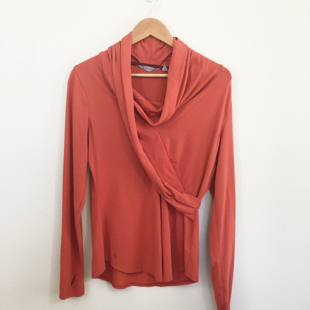 Athleta Burnt Orange Roya Top